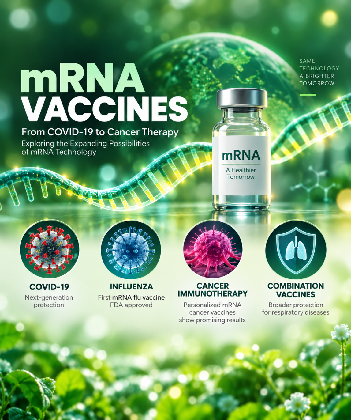 從 COVID-19 到癌症治療：mRNA 疫苗最新發展與下一波應